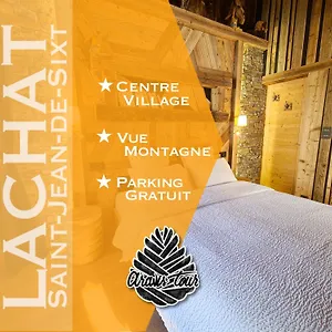 Studio Lachat - Centre Village, Vue Montagnes - Aravistour , Saint-Jean-de-Sixt Frankrijk